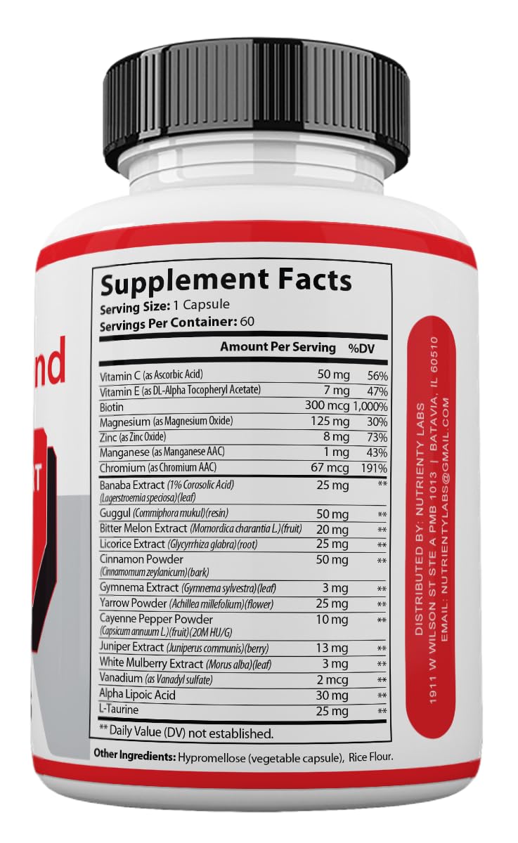 Zonata Gluco Extend Capsules, GlucoExtend Circulation Support, 60 Capsules