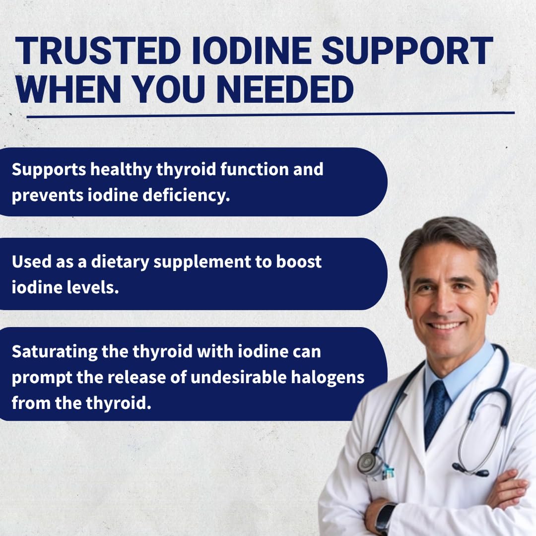Mothers Healthy Healing Potassium Iodide Tablet Supplement 60 Tablets