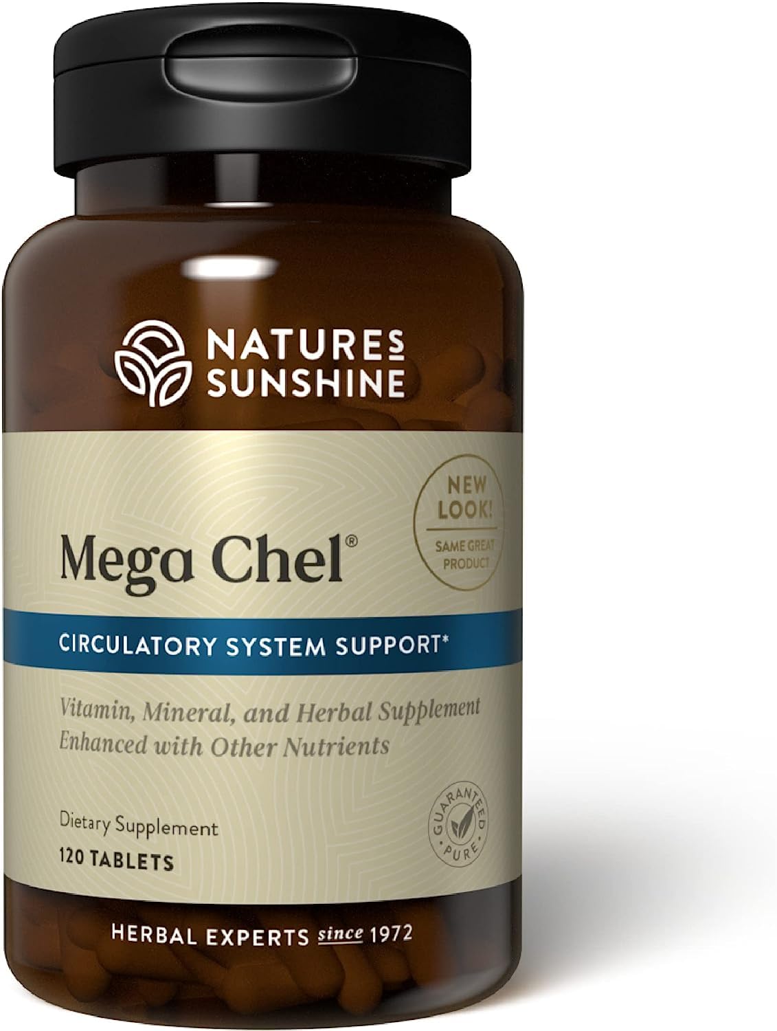 Nature's Sunshine Mega-Chel 120 Tablets