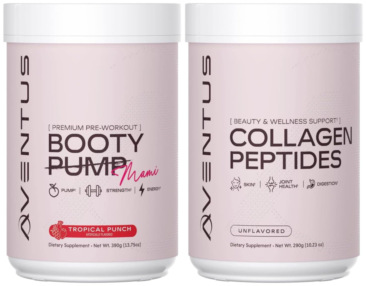 Aventus Booty Pump Tropical Punch + Collagen Bundle Powder