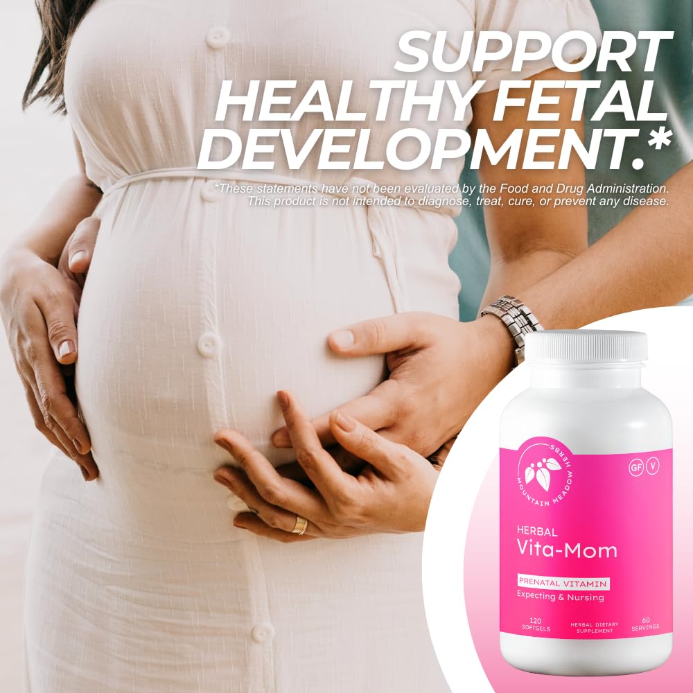 Mountain Meadow Herbs Vita-MOM Prenatal Vitamins Softgel 120