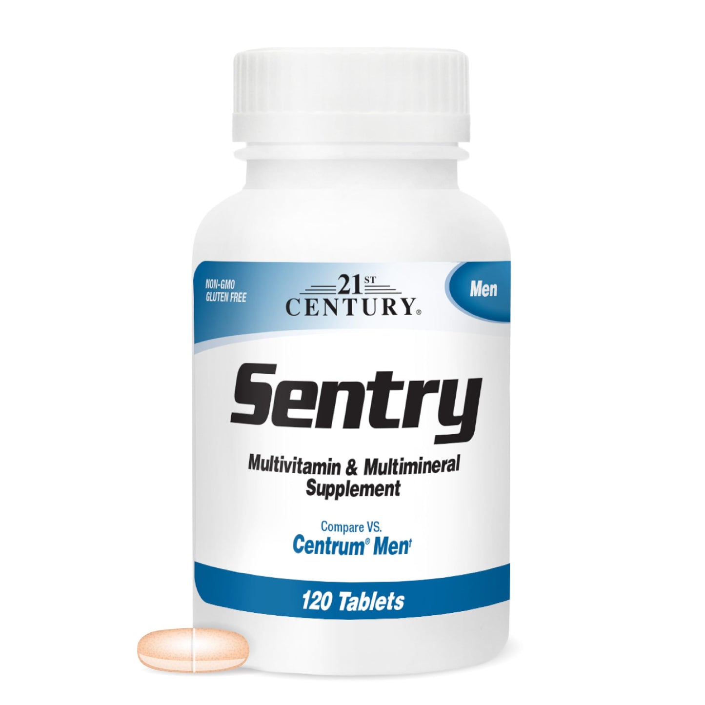 21st Century Sentry Men Multivitamin Tablet, 120 Count