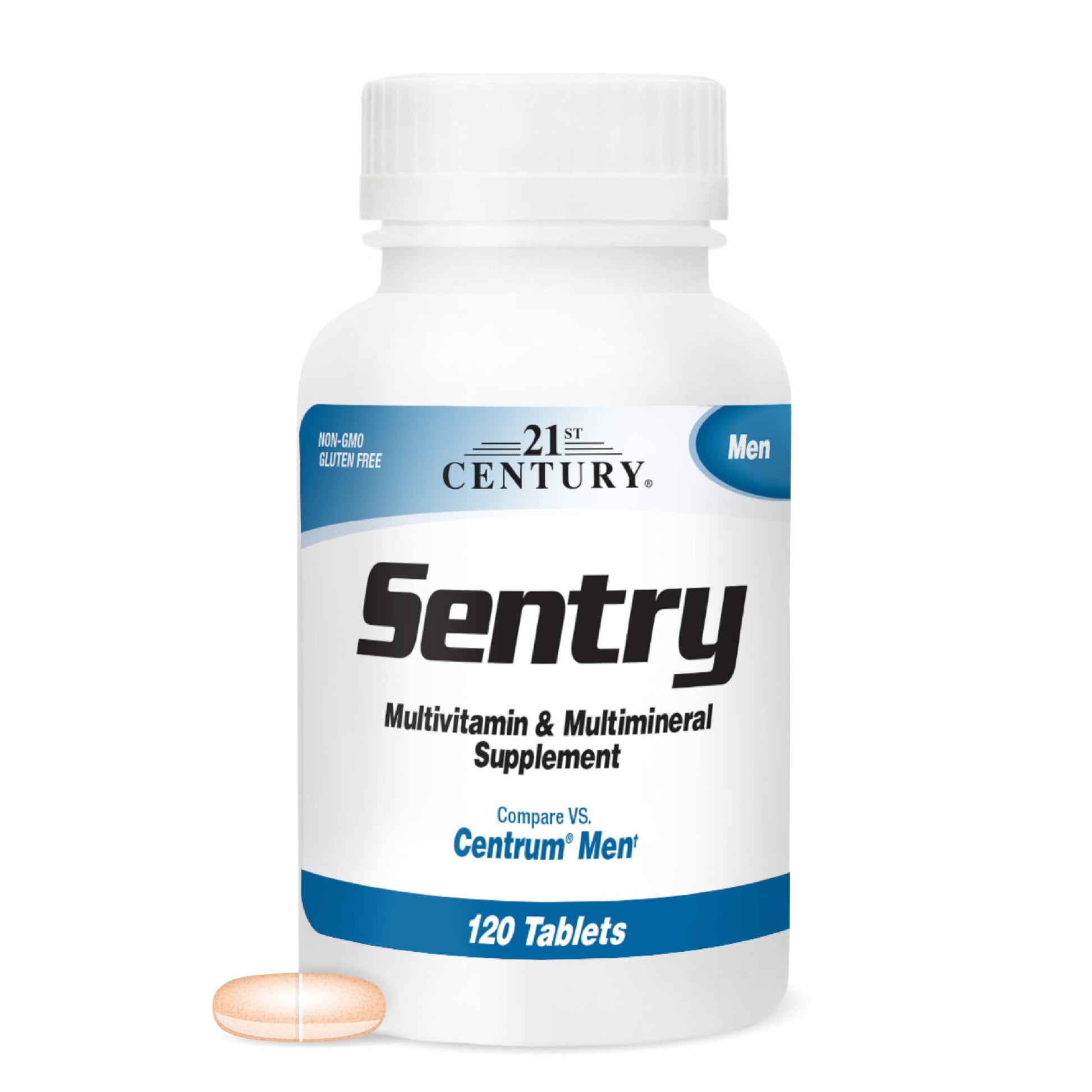 21st Century Sentry Men Multivitamin Tablet, 120 Count