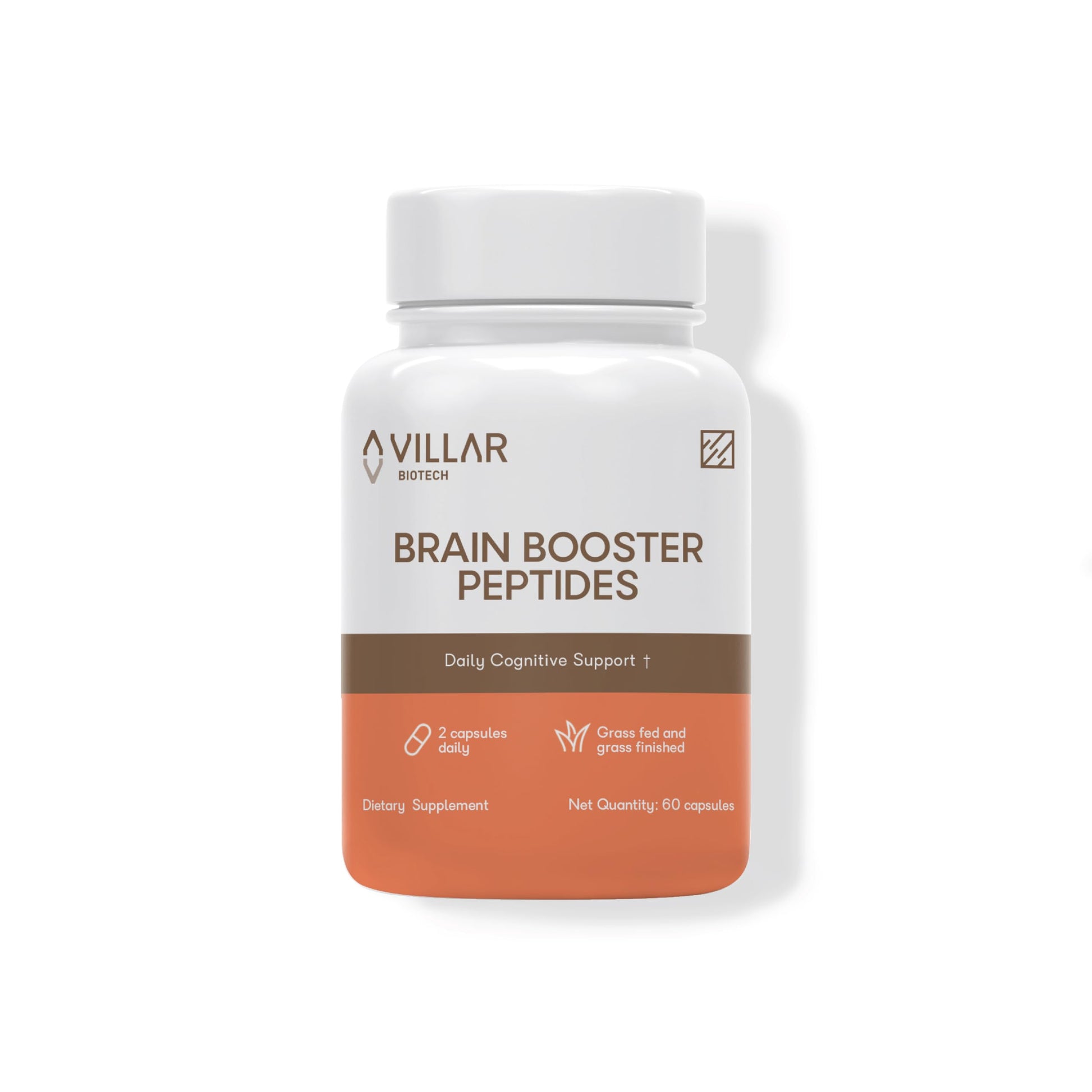 VILLAR BIOTECH Nootropic Brain Supplement Capsule, 60 Capsules