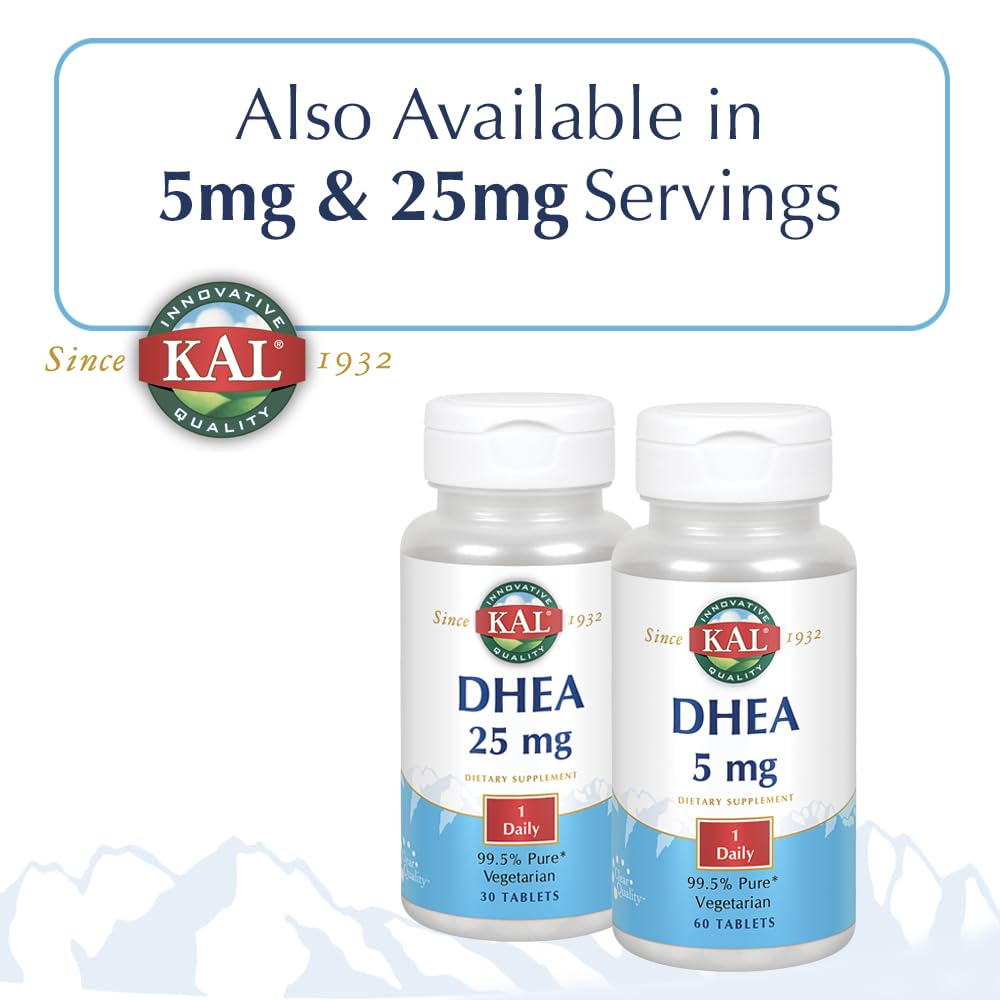 KAL DHEA 5 mg Tablets, 60 Tablets