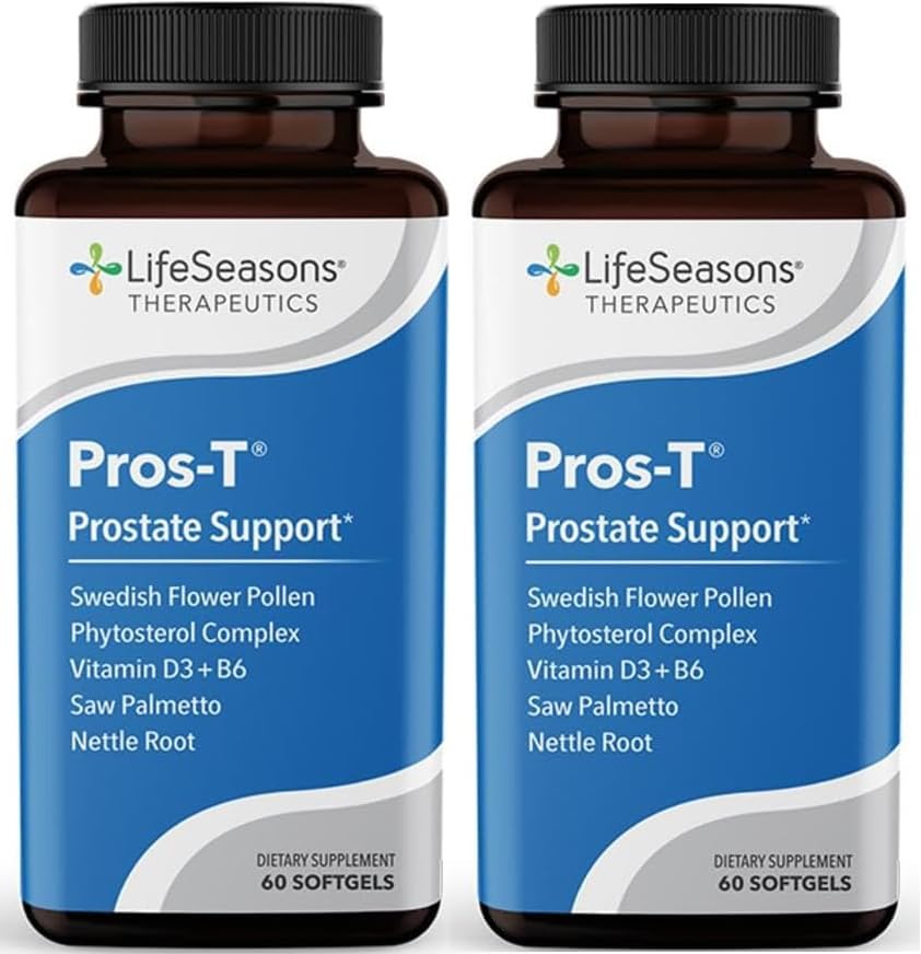 LifeSeasons Pros-T Prostate Support Supplement Softgels 60 Count