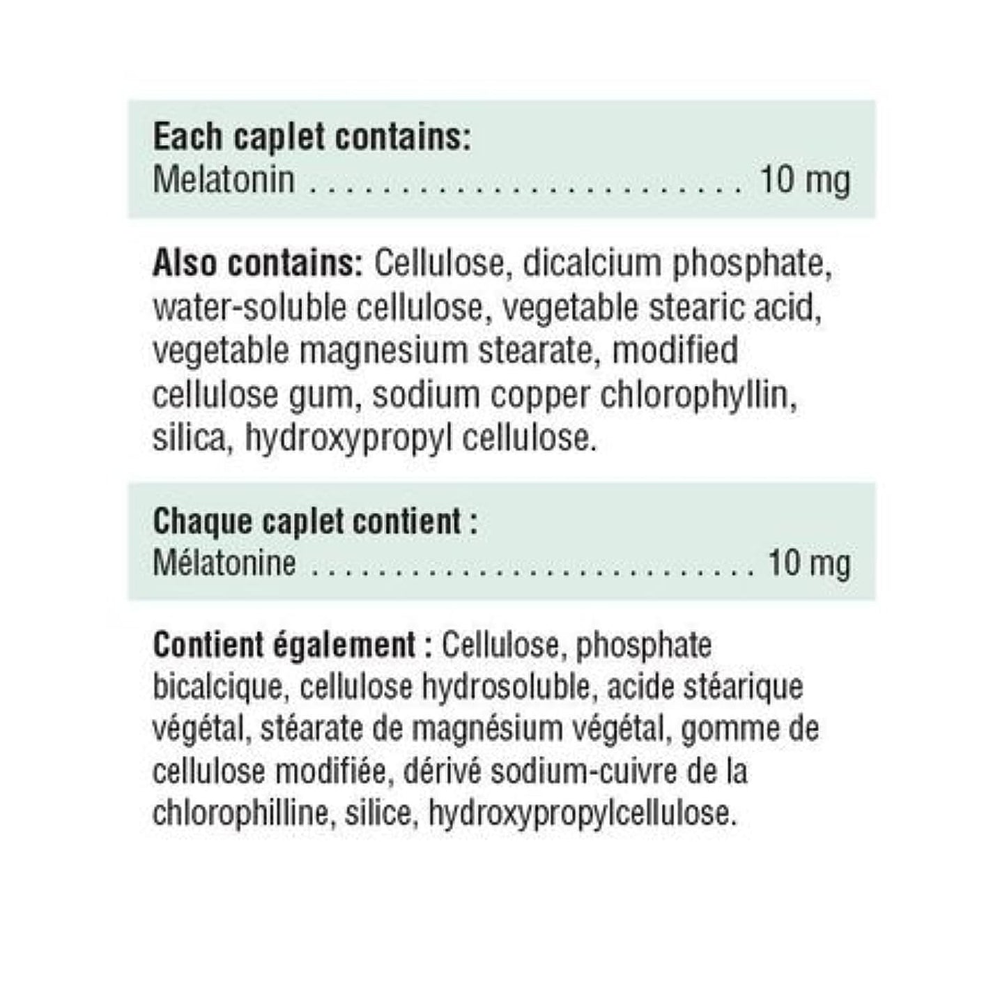 Jamieson Laboratories Melatonin 10 mg Timed Release Dual Action Capsules, 60 Capsules