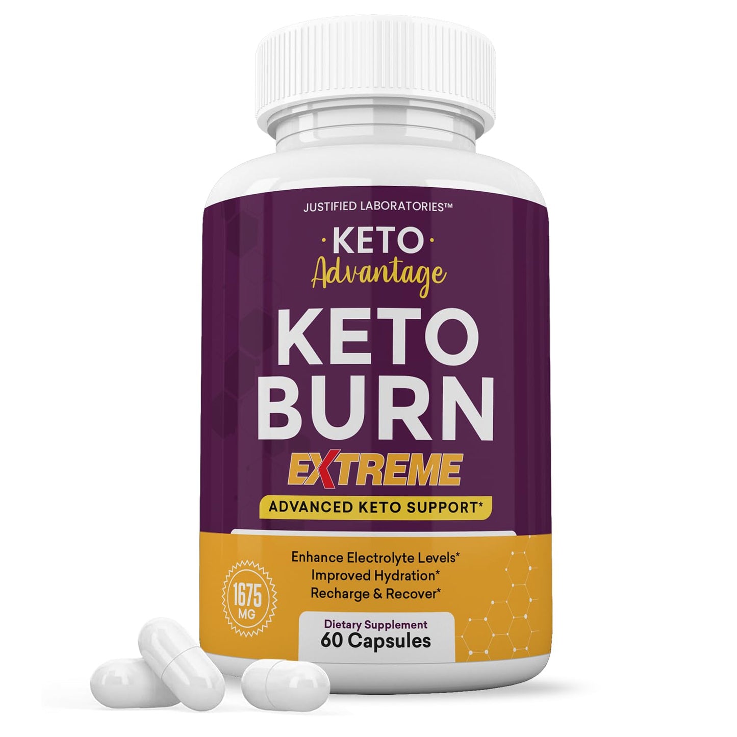 Justified Laboratories Keto Advantage Keto Burn Extreme 60 Capsules