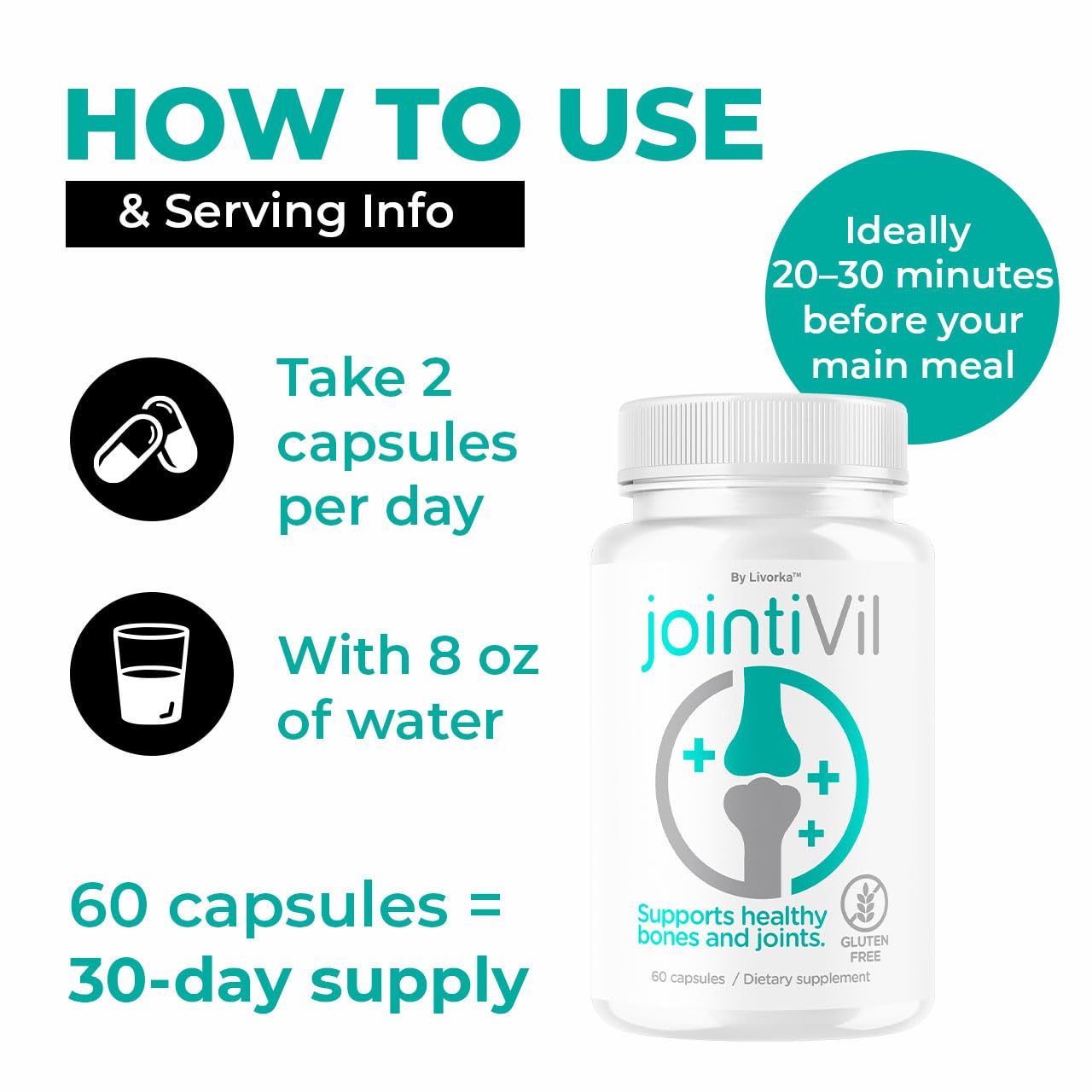 LIVORKA JointiVil Capsules 180 Capsules