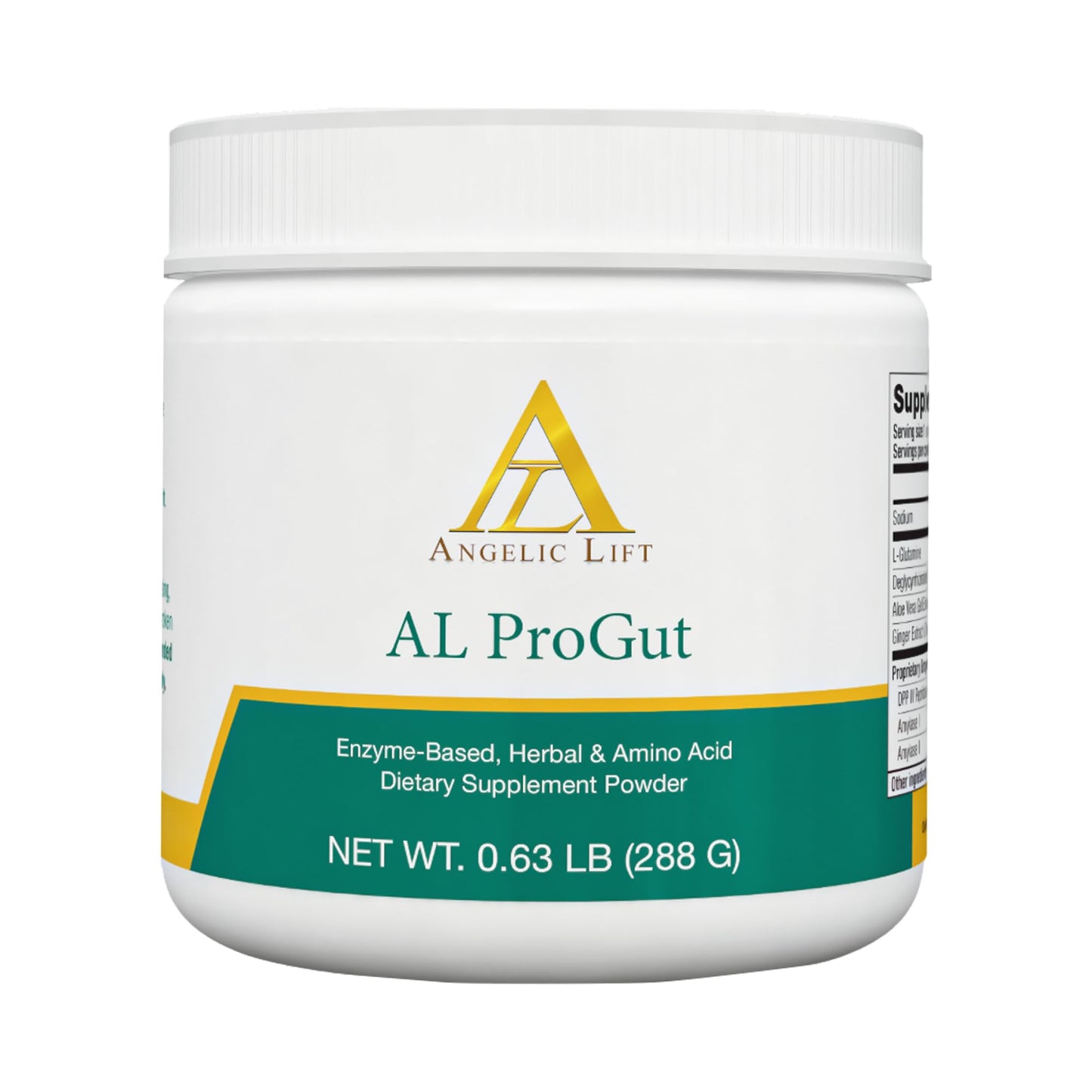 ANGELIC LIFT AL ProGut – Gut Health Supplement with Enzymes, Herbs & Amino Acids – Daily Digestive Support Powder, 10.2 oz