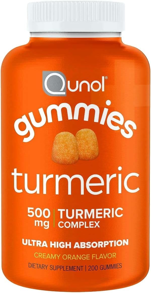 Qunol Turmeric 500mg Gummy 200 Count