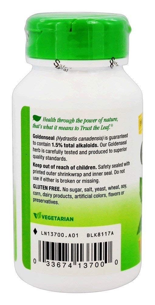 Nature's Way Goldenseal Herb Capsules 100