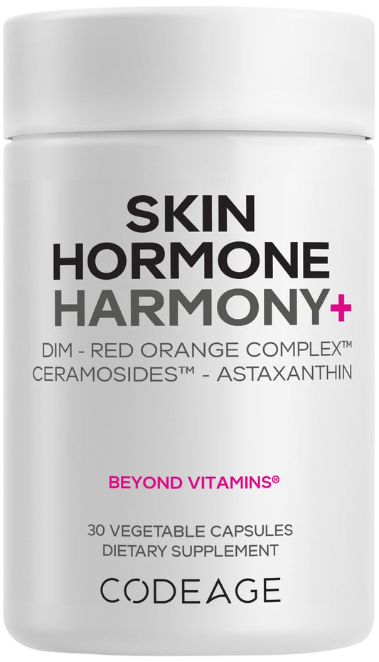 Codeage Skin Hormone Harmony+ Supplement Capsule, 30 Capsules