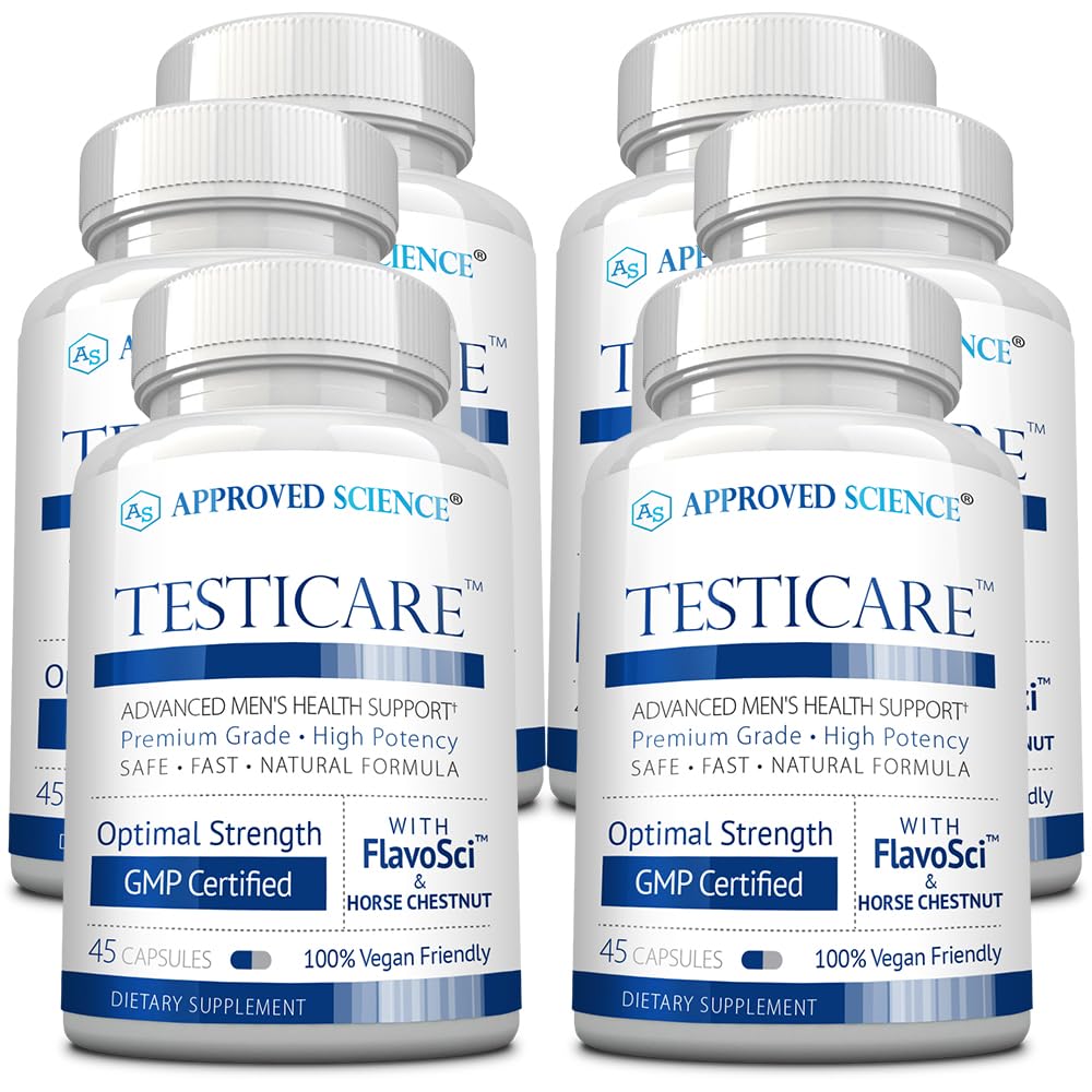 Approved Science TestiCare Testicular Vein Support Capsules 270 Capsules