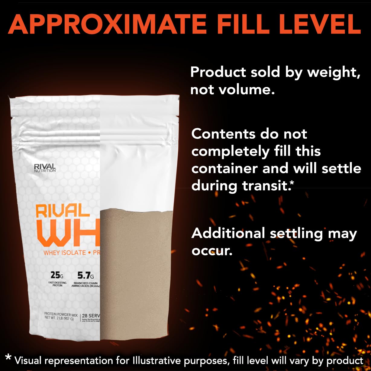 Rival Nutrition Naturally Flavored Whey Salted Caramel Protein Powder, 2 lb, 32 Servings