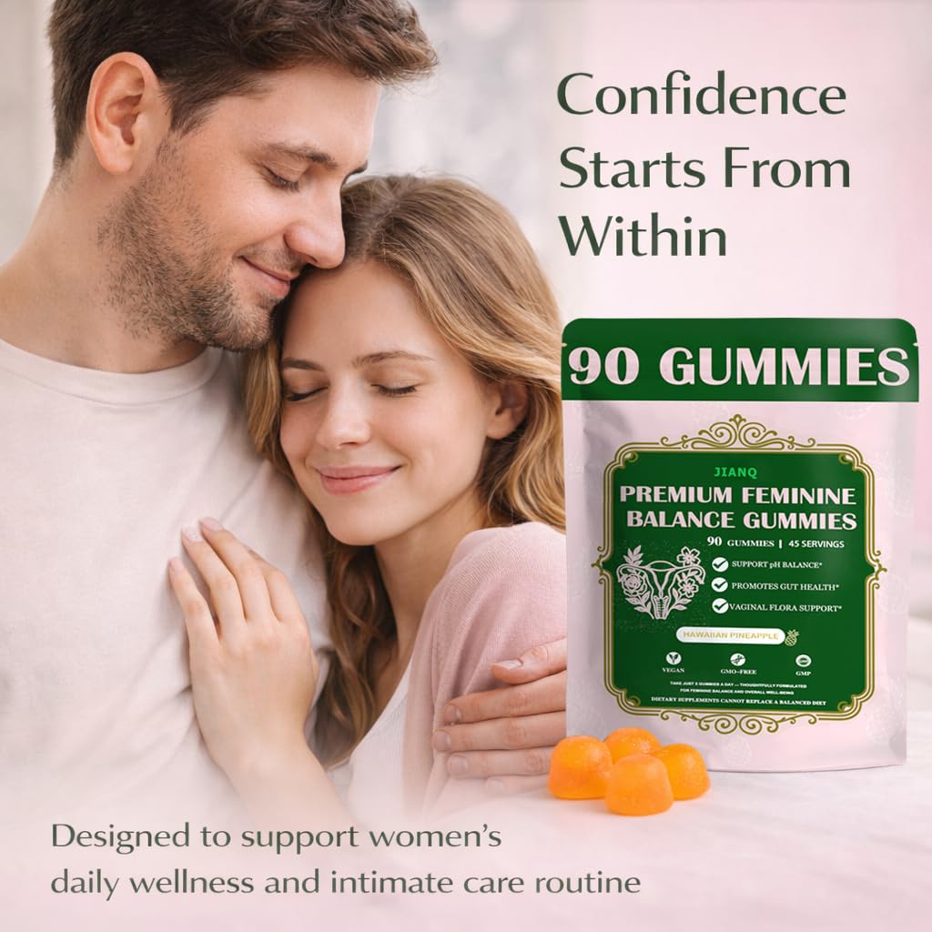 JianQ Premium Feminine Balance for Women - 90 Gummies