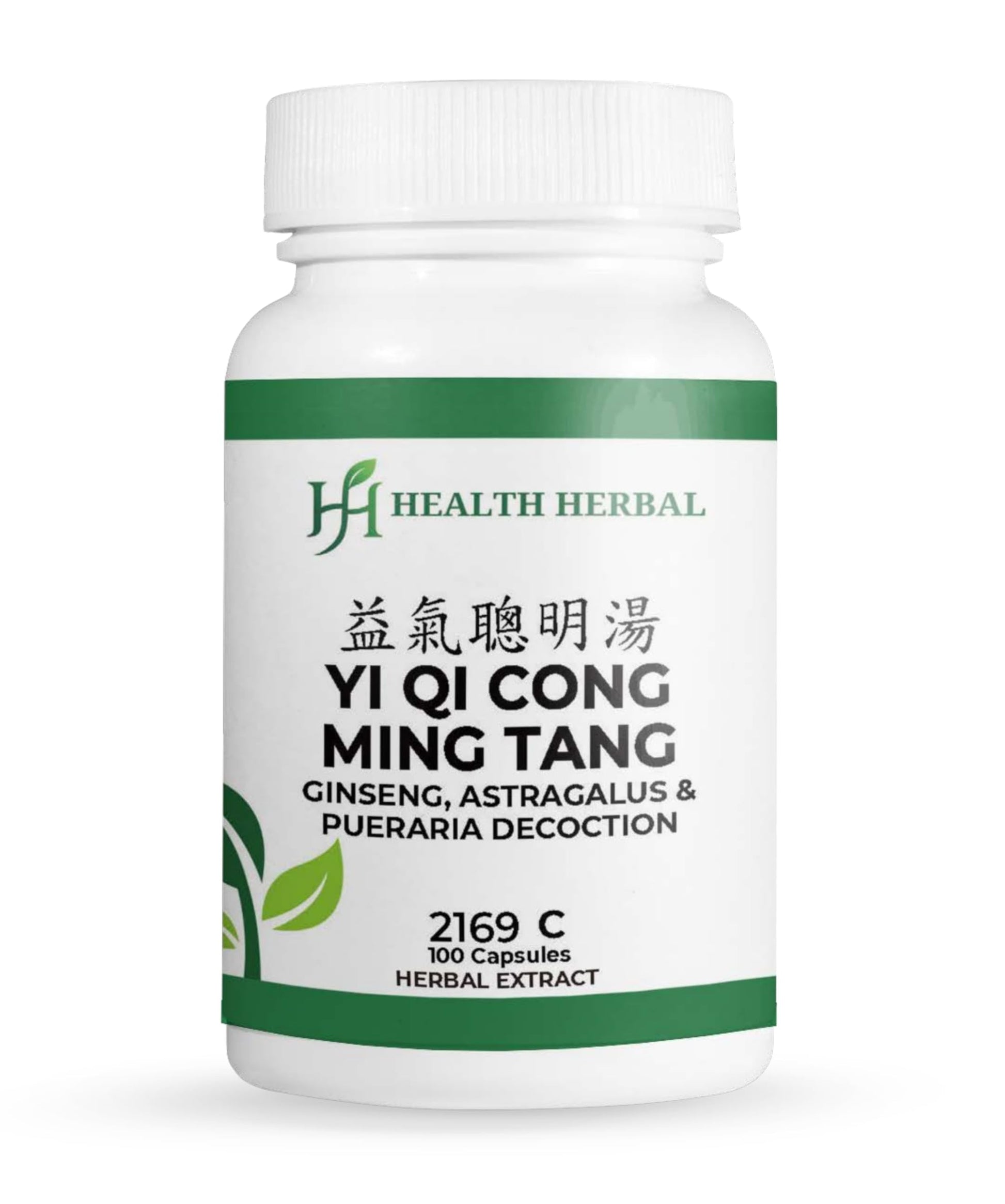 Health Herbal Yi Qi Cong Ming Tang/Ginseng, Astragalus & Pueraria Decoction Capsules, 100 Capsules