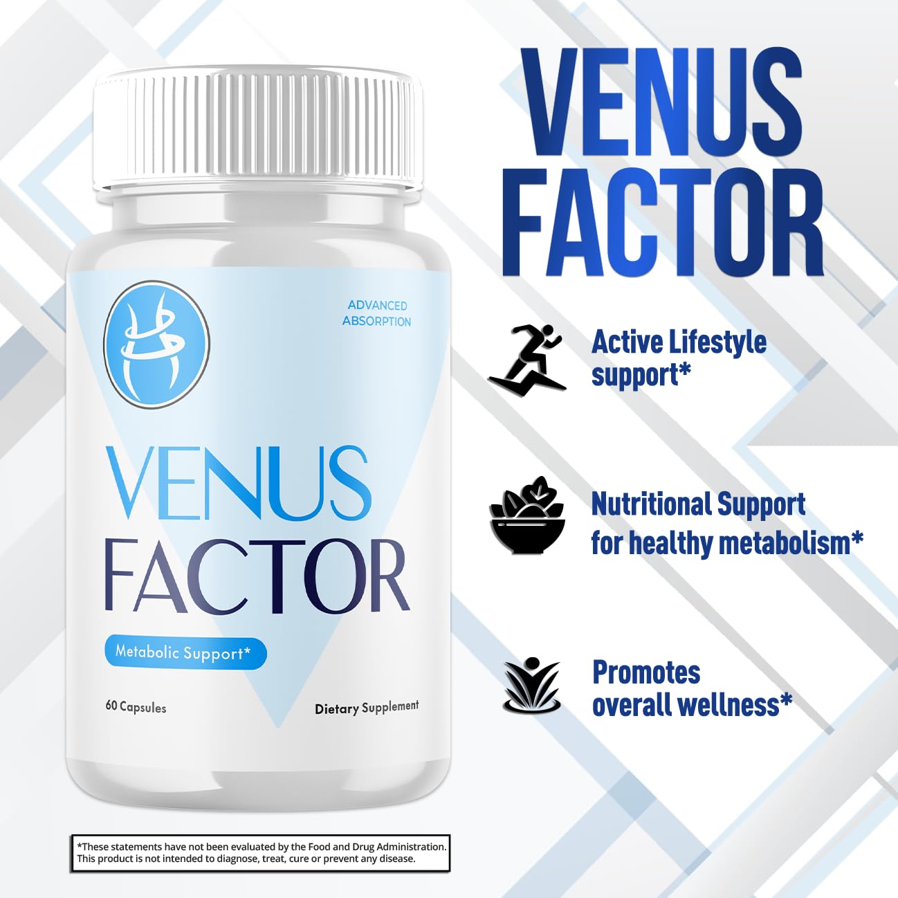 MJO Venus Factor Capsules 120 Capsules