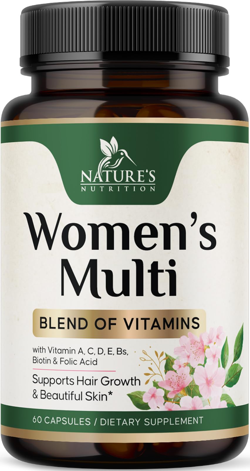 Nature's Nutrition Multivitamin for Women Capsule, 60 Count