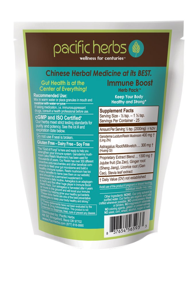 Pacific Herbs Natural Immune Booster Herb Extract Powder 1.75 Ounce