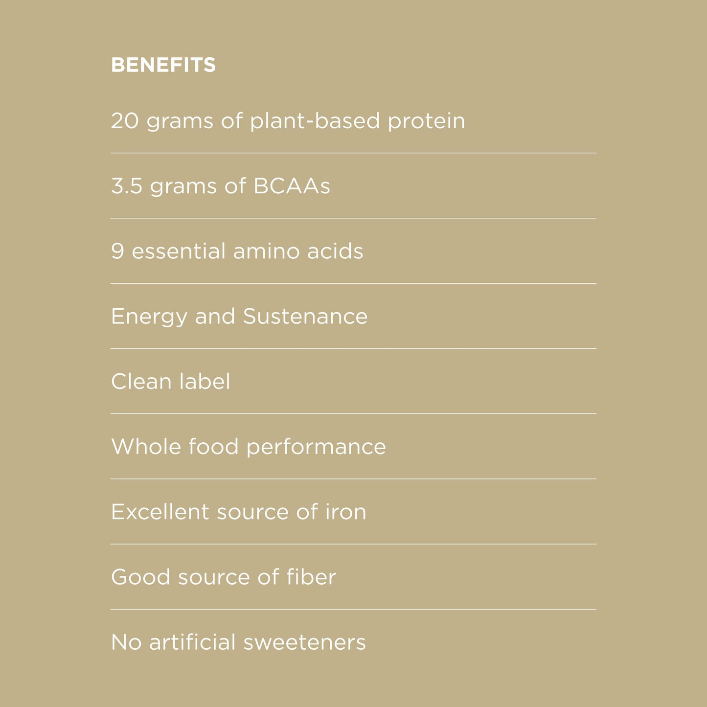 Possible Plant-Based Protein Powder 40