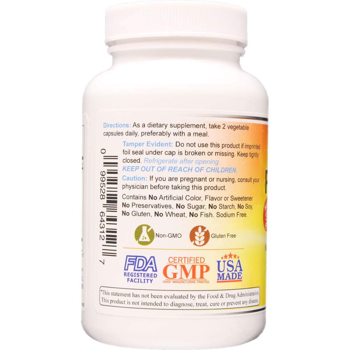 Wonder Laboratories Probiotic 30 Billion Good Bacteria (8 Lactobacillus Strains and 2 Bifidobacterium Strains), Nutritionally Support a Healthy Digestive System, 120 Capsules