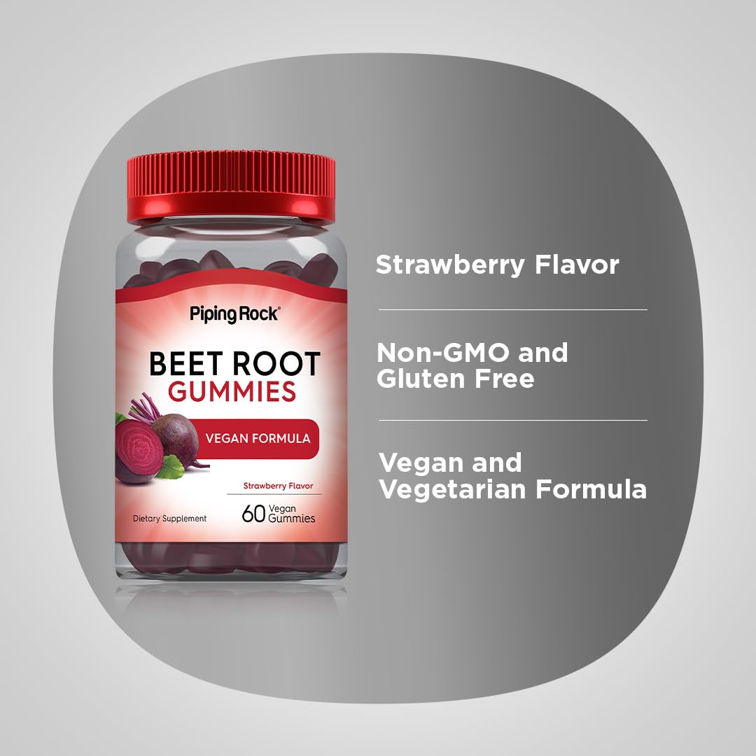 Piping Rock Beet Root Gummies 60 Count