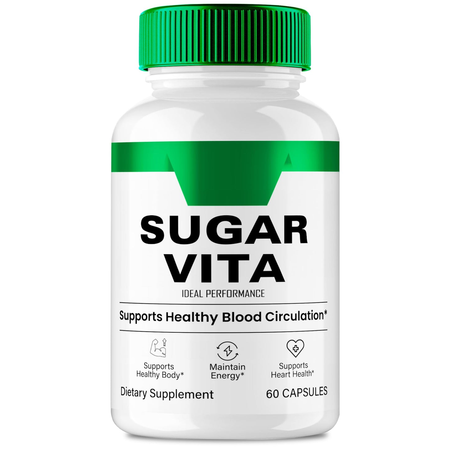 IDEAL PERFORMANCE Sugar Vita Capsules, 60 Count
