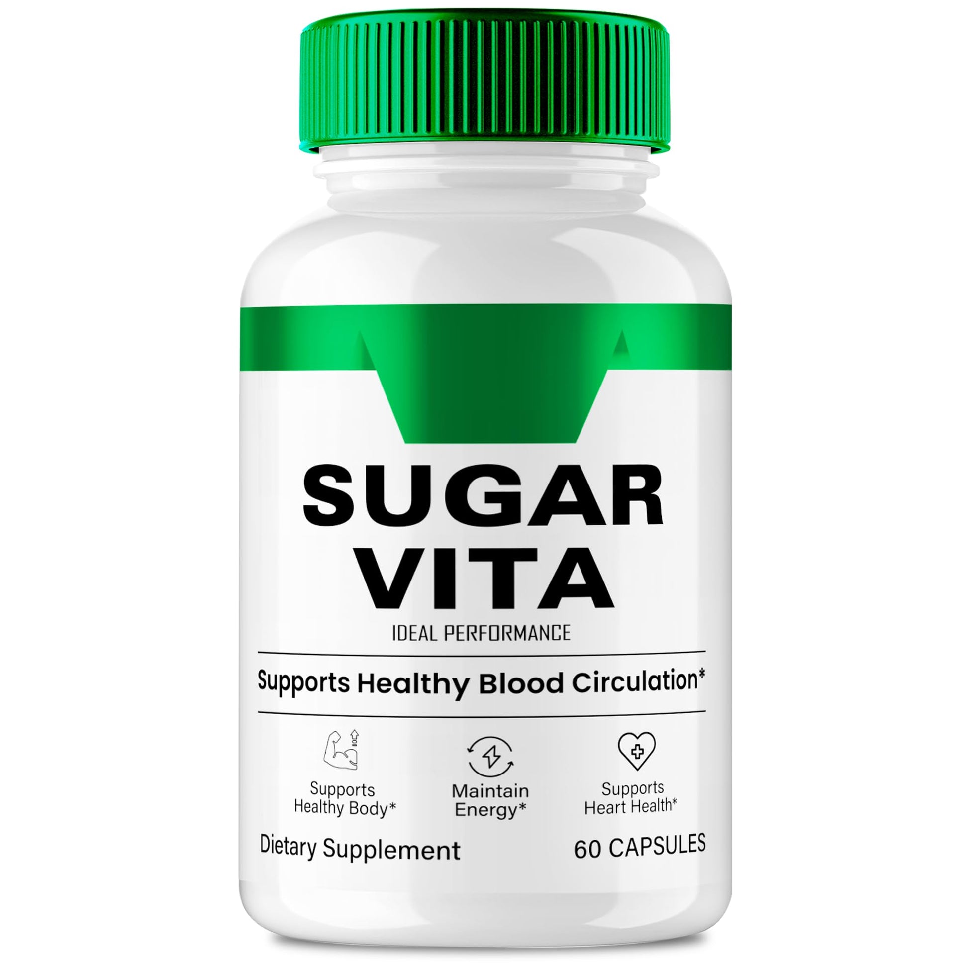 IDEAL PERFORMANCE Sugar Vita Capsules, 60 Count