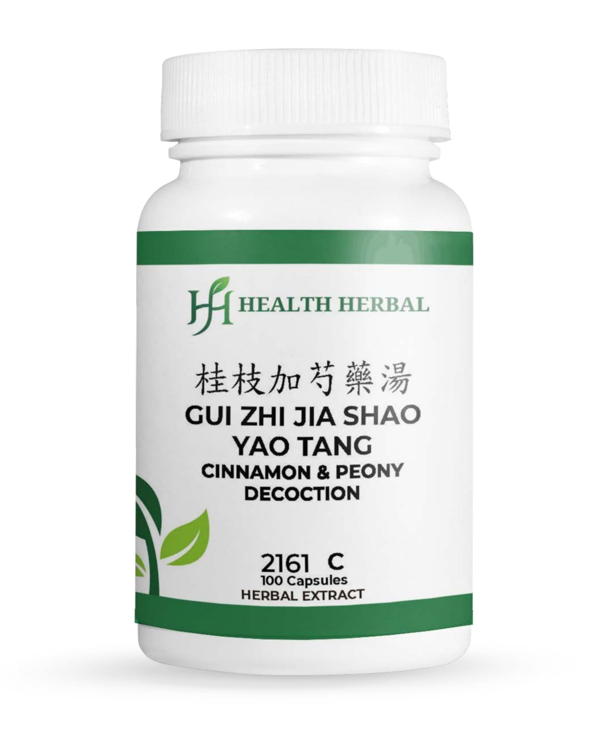 Health Herbal Gui Zhi Jia Shao Yao Tang / Cinnamon & Peony Decoction Capsule 100 Capsules