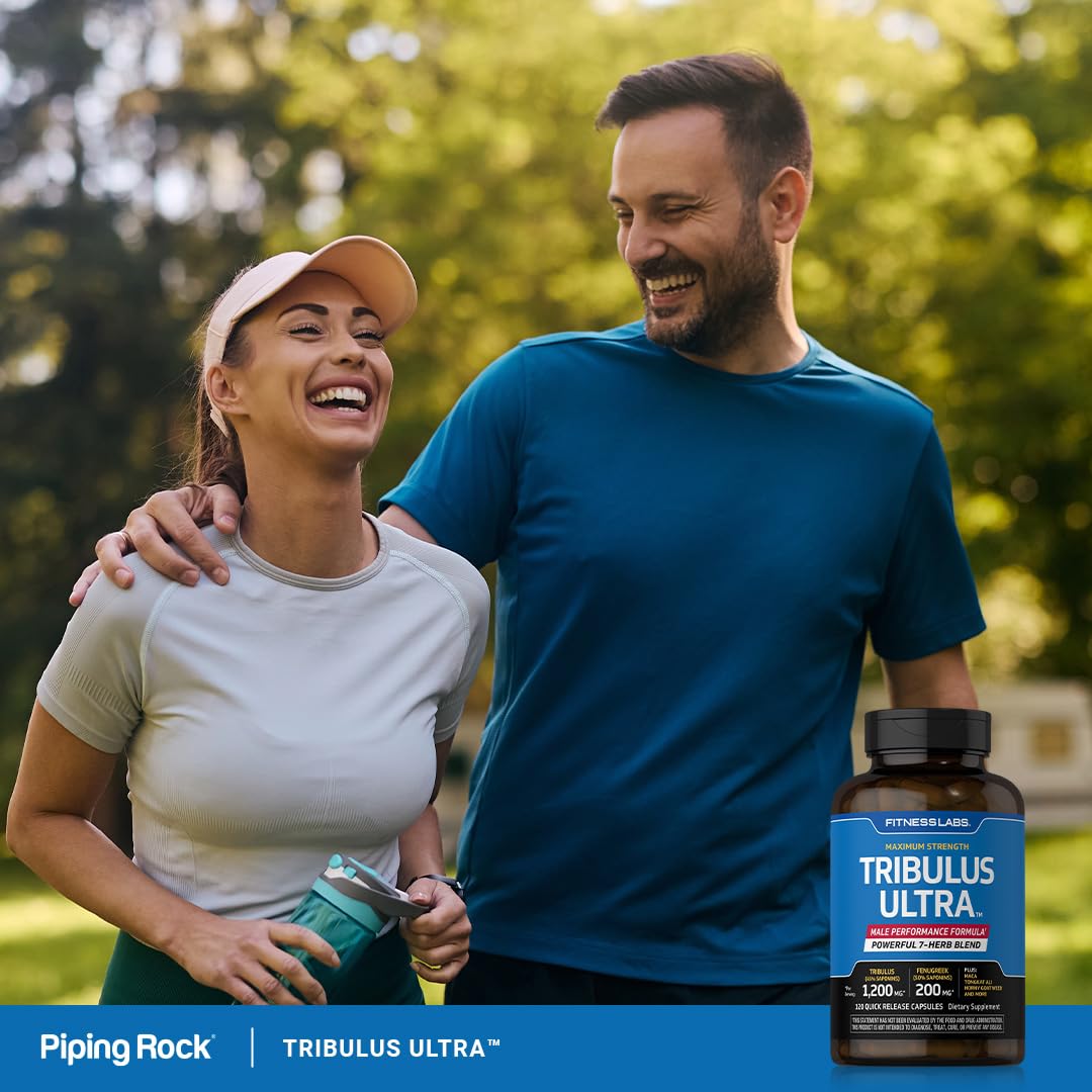 Fitness Labs Tribulus Terrestris for Men Capsules 120 Count