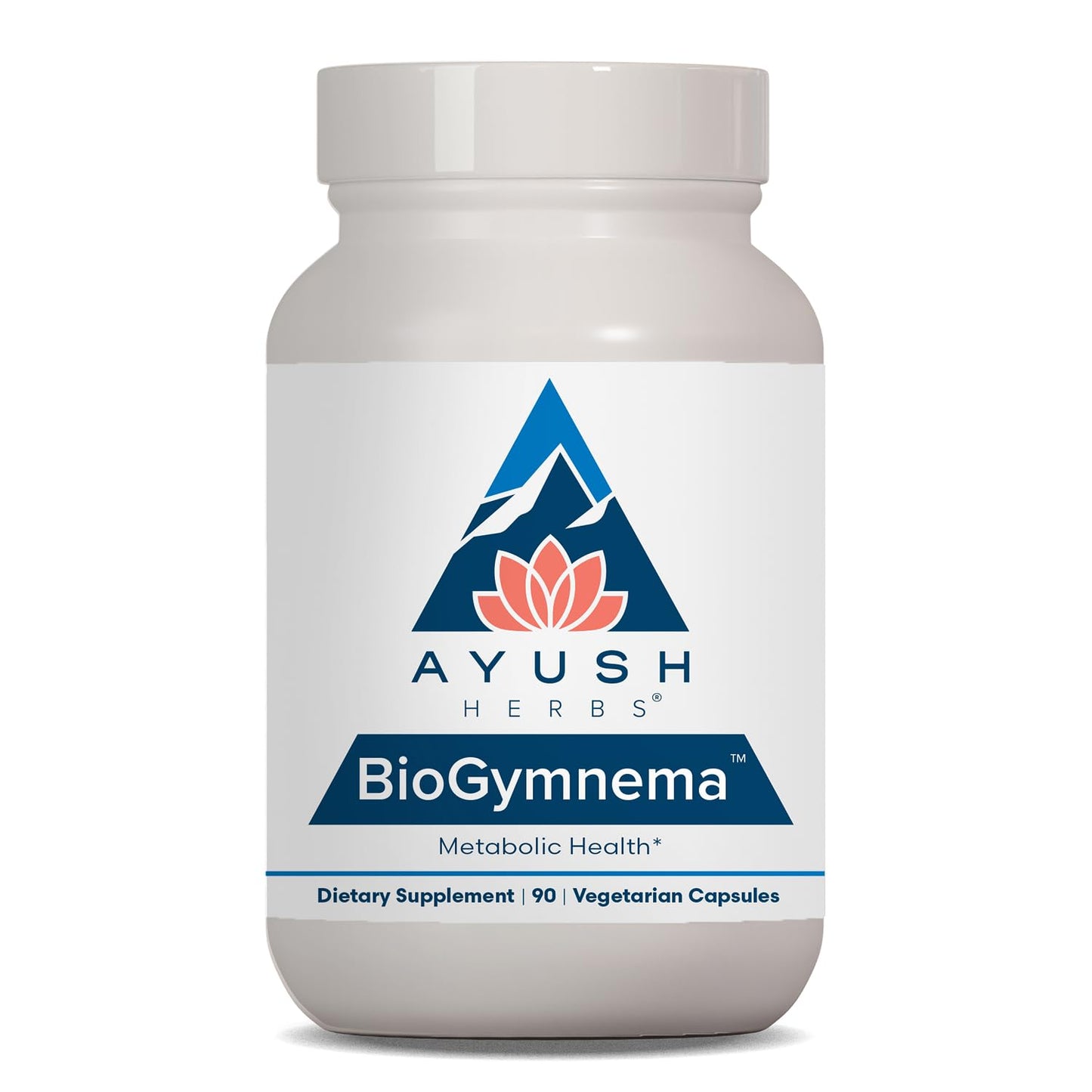 Ayush Herbs BioGymnema, Metabolic Vitamin & Herb Blend Capsule 90 Count