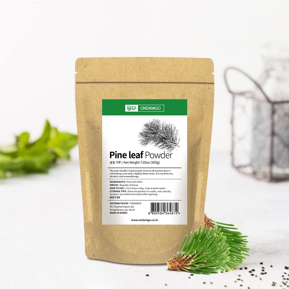 ONDAMGO Natural Pine Needles Tea Powder 7.05 oz