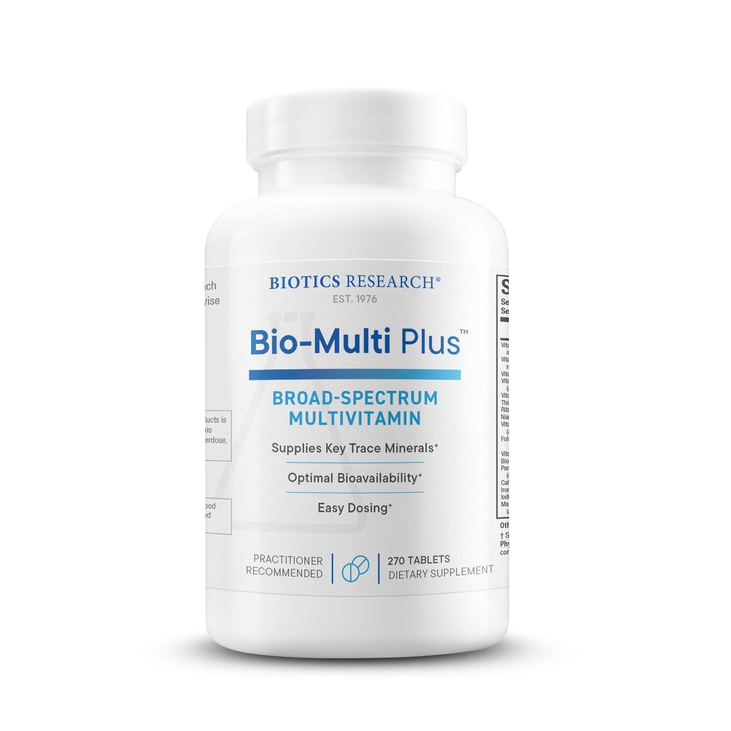 BIOTICS RESEARCH Bio-Multi Plus Tablets, 90 Count