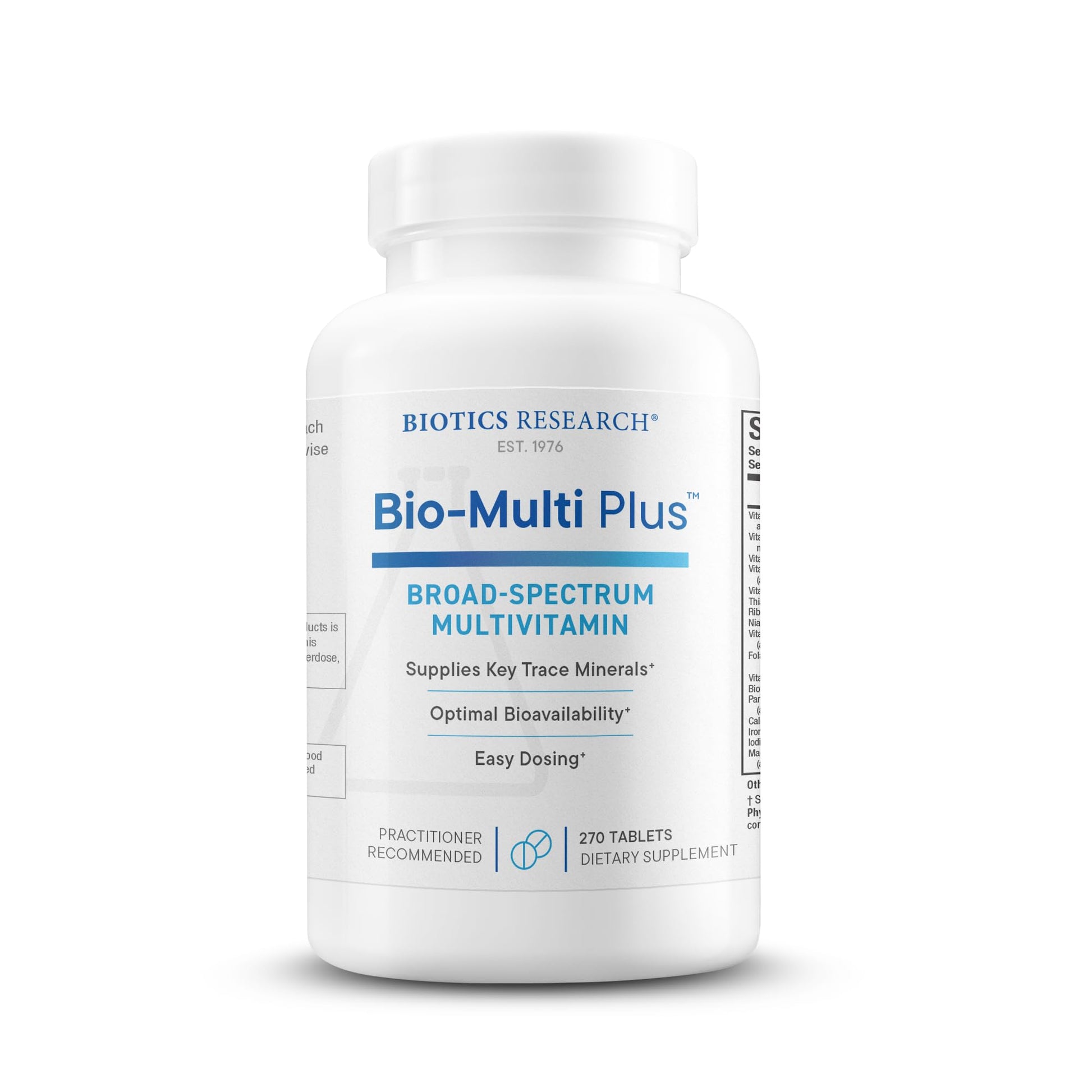 BIOTICS RESEARCH Bio-Multi Plus Tablets, 90 Count