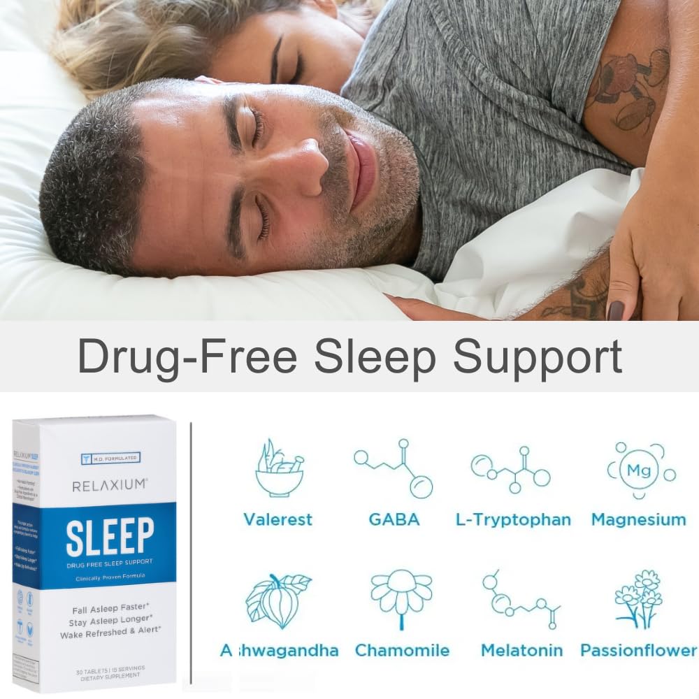 Relaxium Sleep Aid 30 Tablets