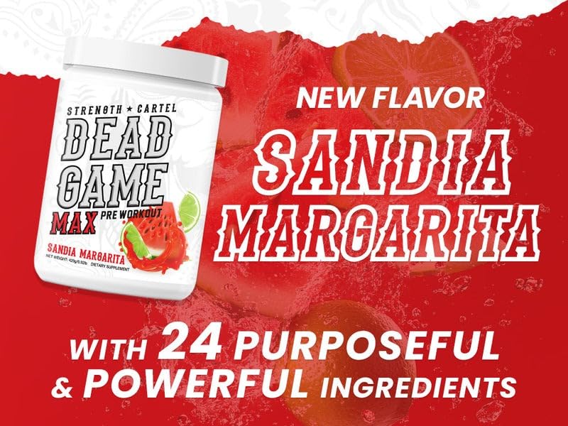 STRENGTH CARTEL Deadgame v2.0 Watermelon Lemonade Powder 14.8151