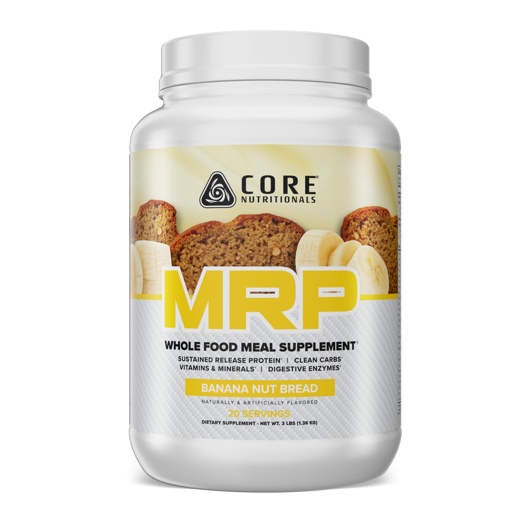 Core Nutritionals MRP Full Spectrum Meal Replacement Protein Powder, 48 Servings