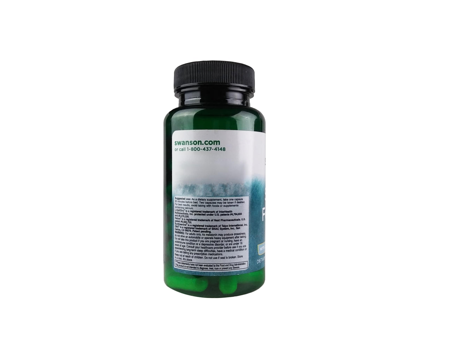 Swanson Sleep Form with L-Theanine & Melatonin, 60 Capsules