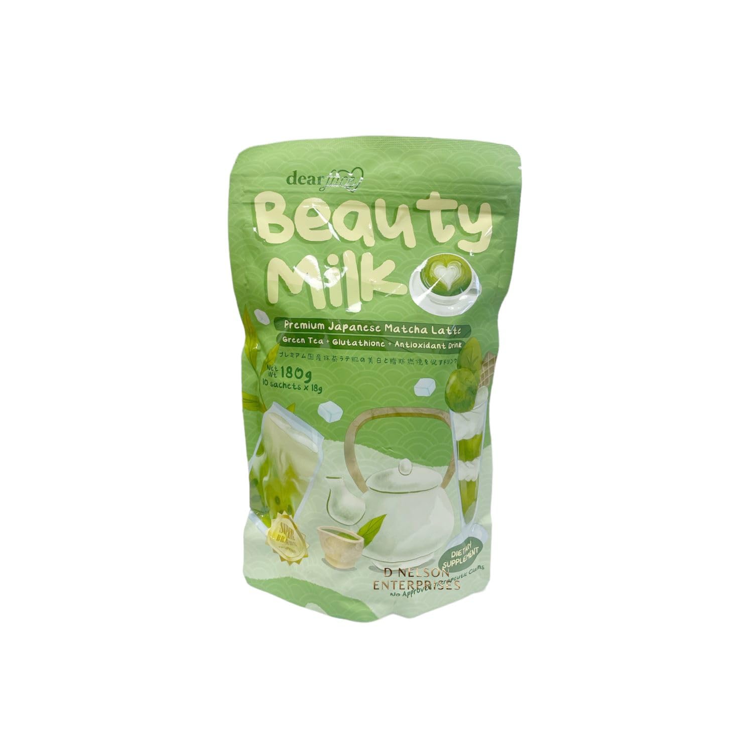 Beauty Milk Dear Face Collagen Glutathione Powder 17.6 oz