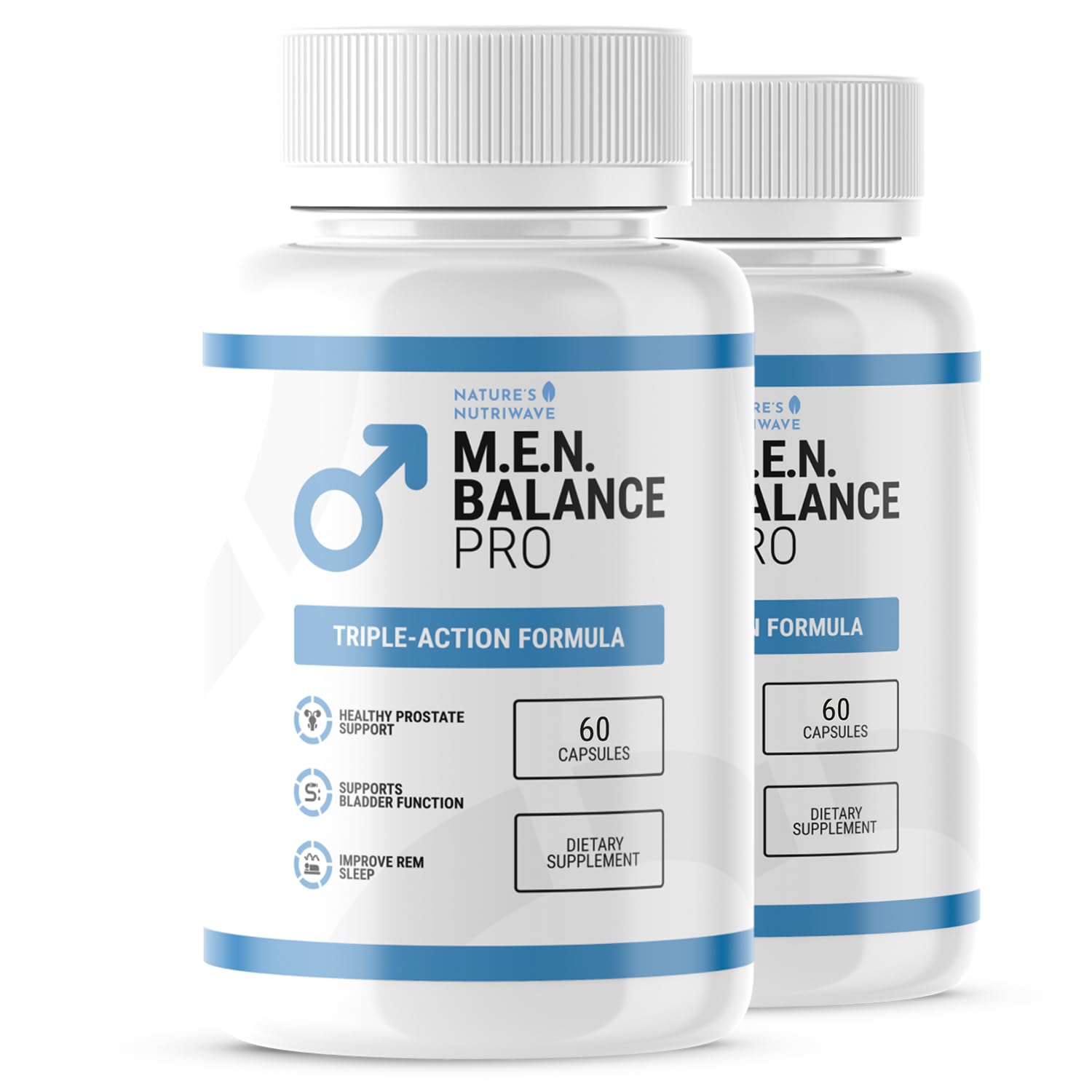 Nature’s NutriWave Men Balance Pro – Vitamins, Minerals & Botanicals, 120 Capsules