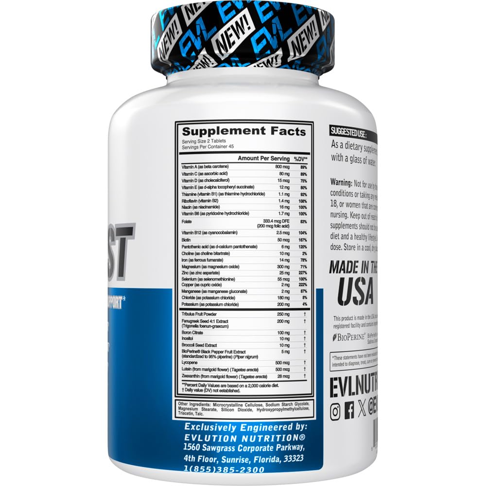 Evlution VitaTest Tablet 90 Count