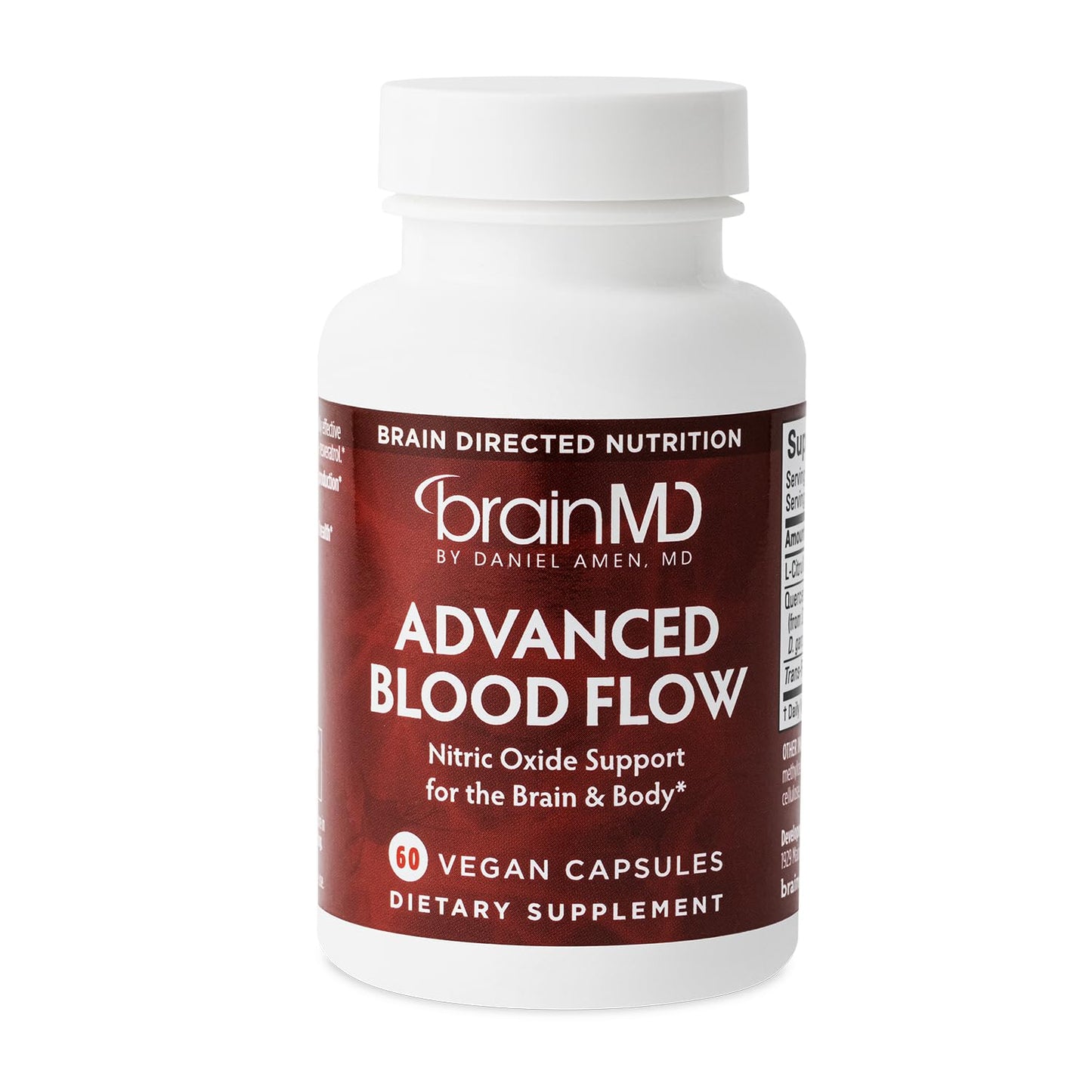 BRAINMD Advanced Blood Flow 60 Capsules