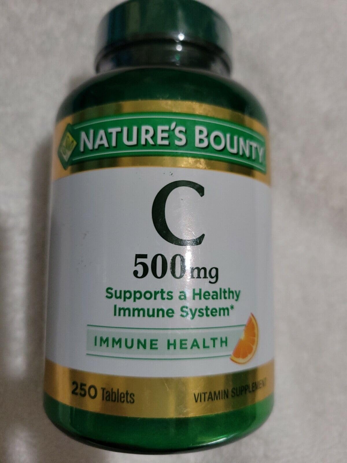 Nature's Bounty Pure Vitamin C 500 mg Tablets, 750 Count