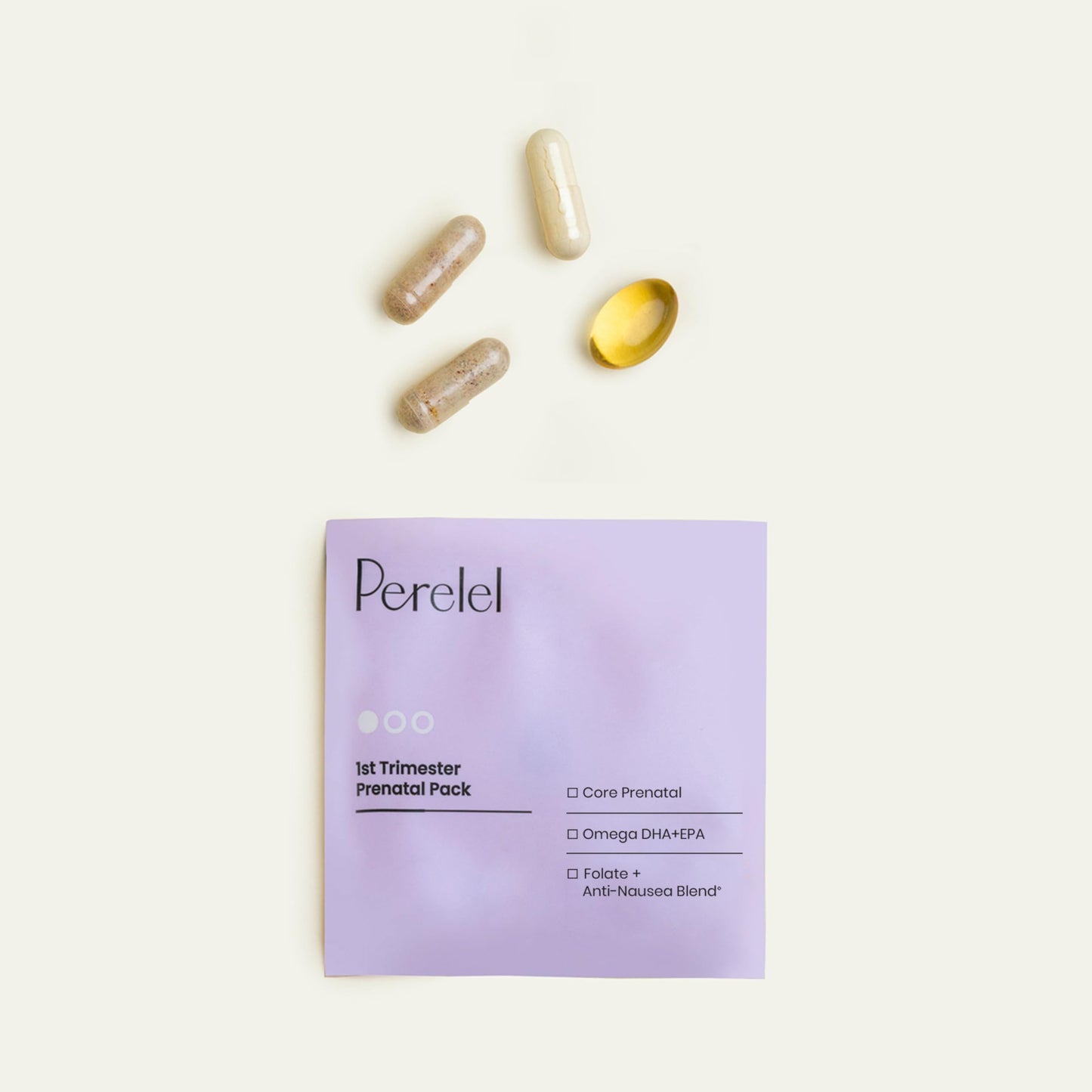 Perelel 1st Trimester Prenatal Pack Capsules 30 Count