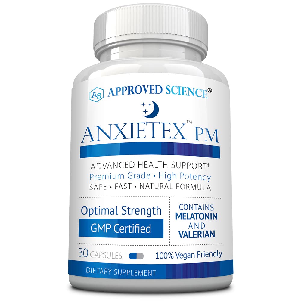 Approved Science Anxietex Night, 30 Capsules