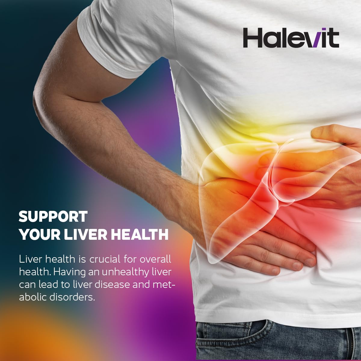 Halevit Liver Support Supplement Capsule 60 Count