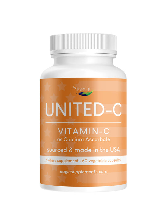 Eagle Vitamin C Capsules, 60 Count