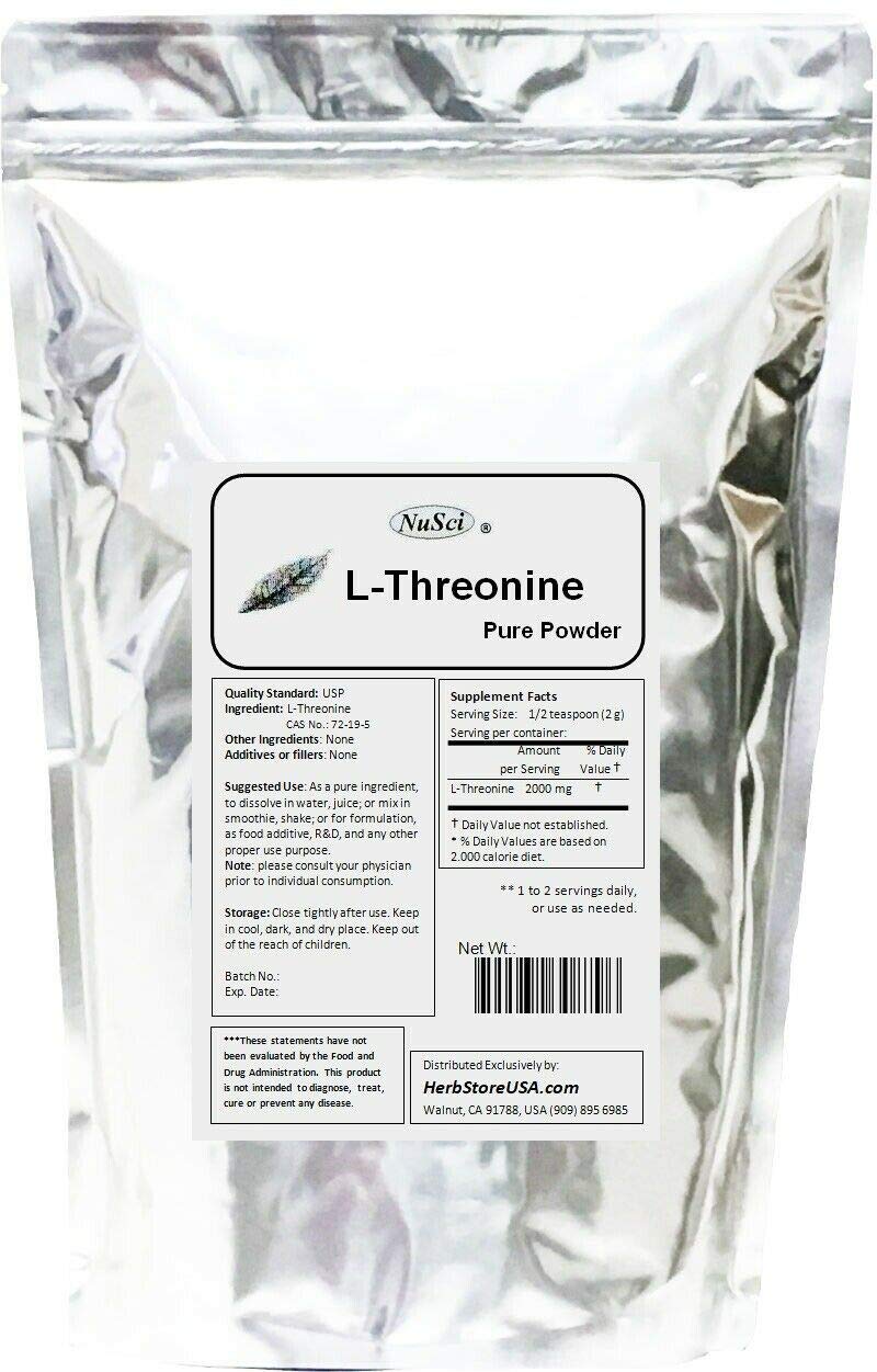 NuSci L-Threonine Powder 35