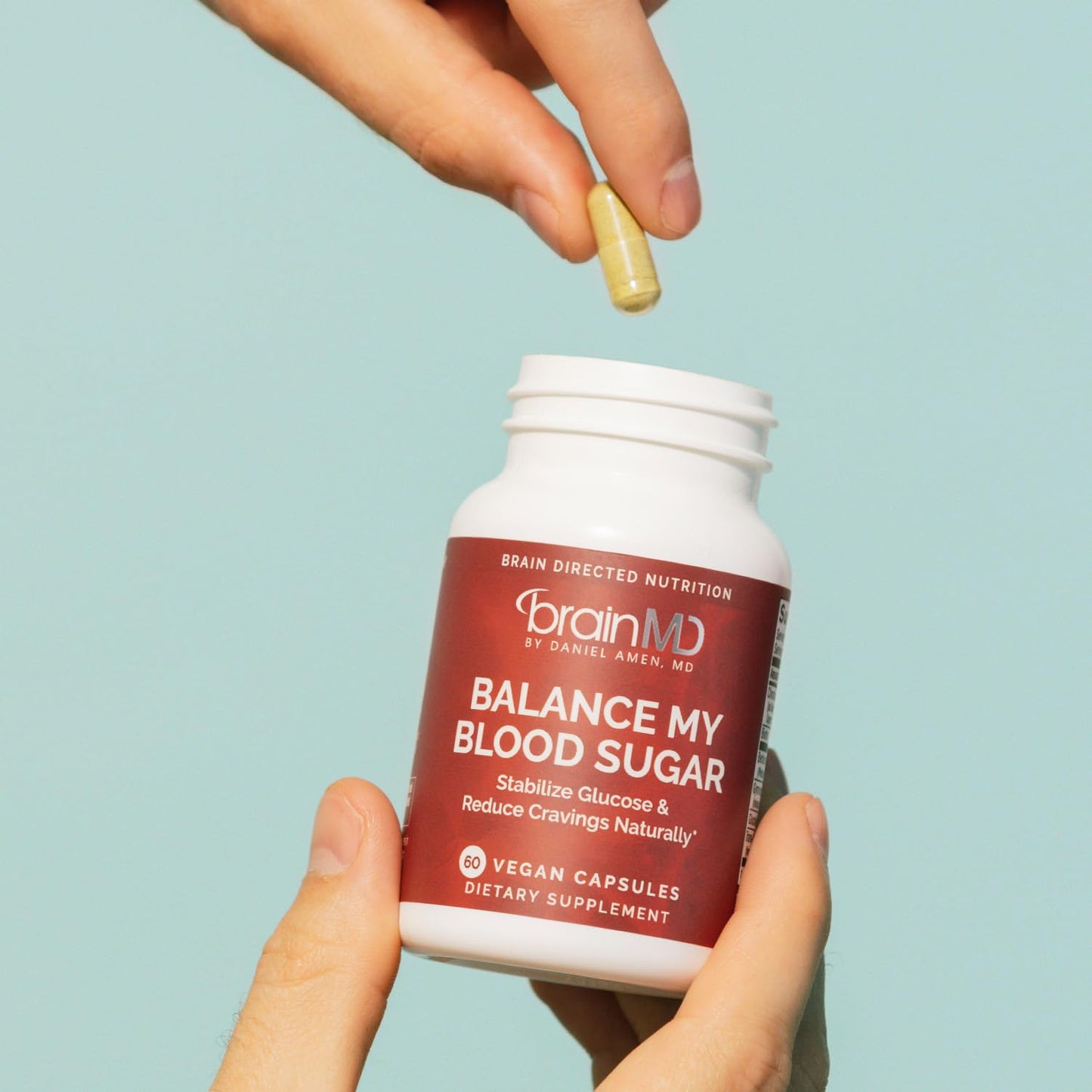 BRAINMD Balance My Blood Sugar Metabolic Wellness Supplement 60 Capsules